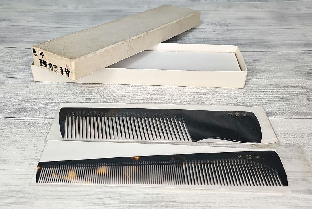 本鼈甲 櫛 理容 2本セット - メルカリ