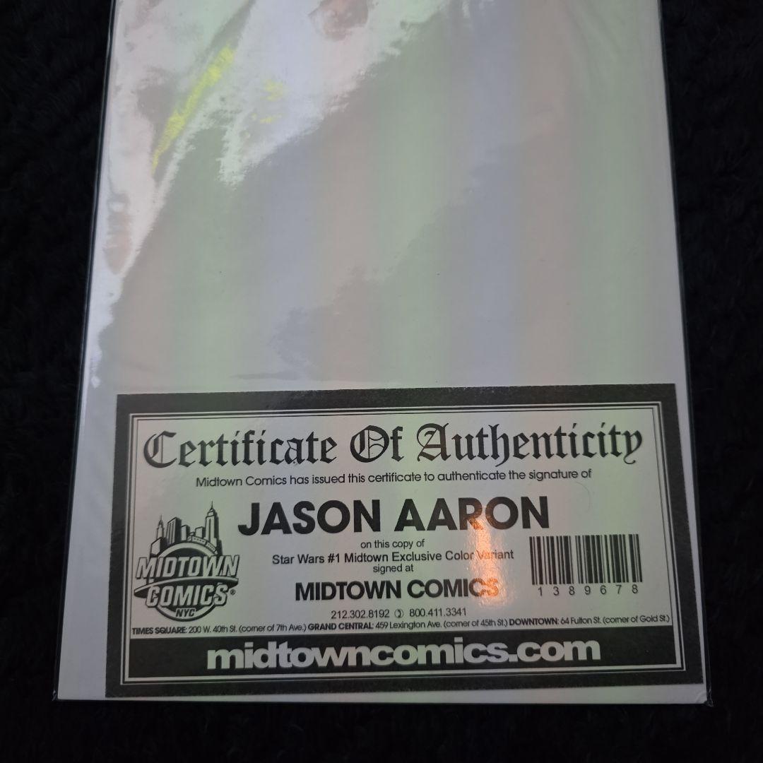 Star Wars Mark Brooks＆Jason Aron直筆サイン
