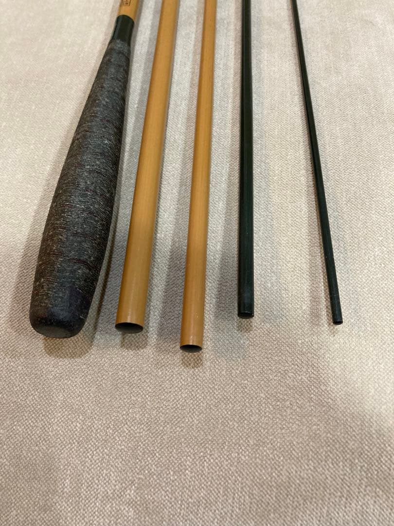 美品 ダイワ 二天粋 月光 14尺 ヘラブナ竿 袋なし