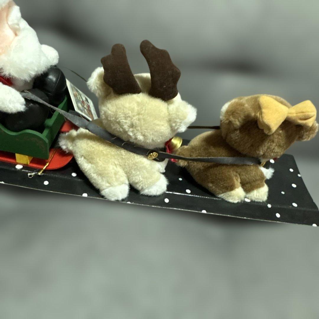 希少♡昭和レトロ チムニーワールド クリスマス ソリに乗ったサンタ