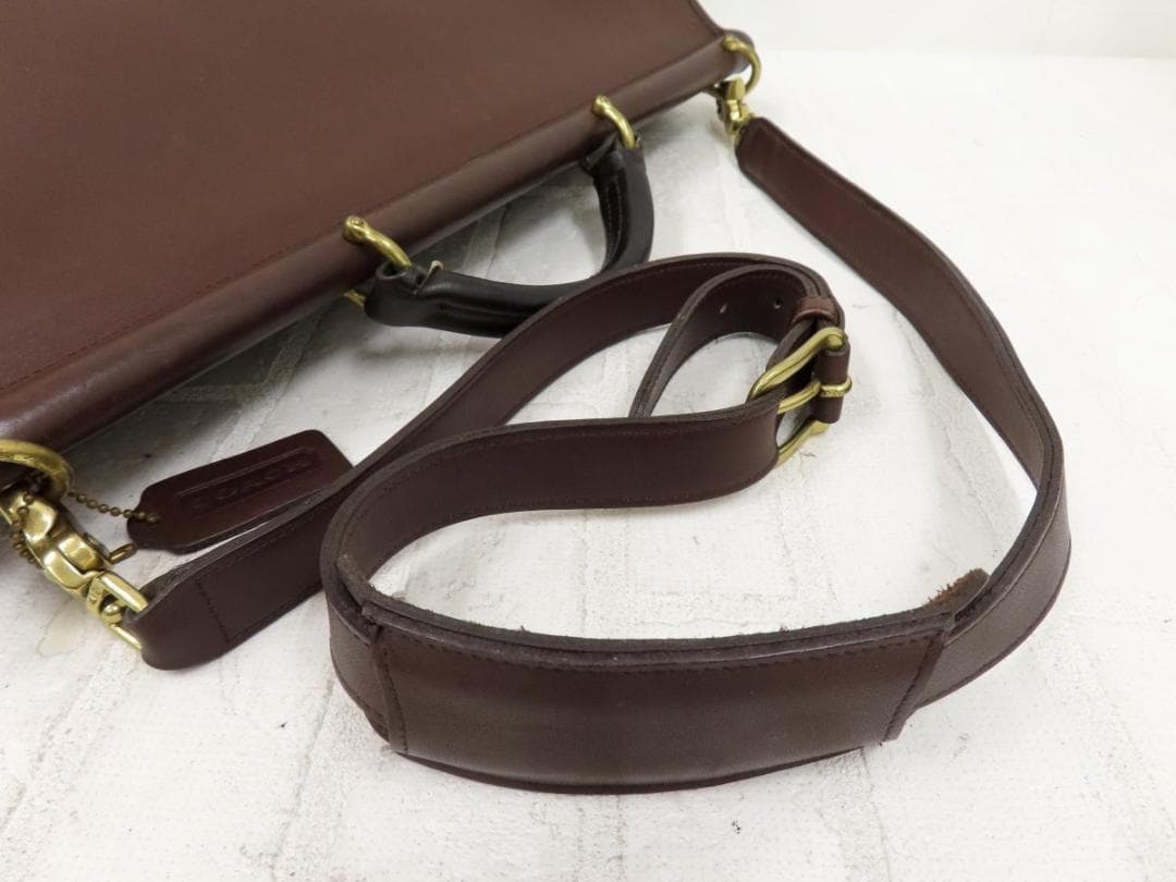 COACH オールド コーチ 5266 カーフ レザー 本革 2way バッグ