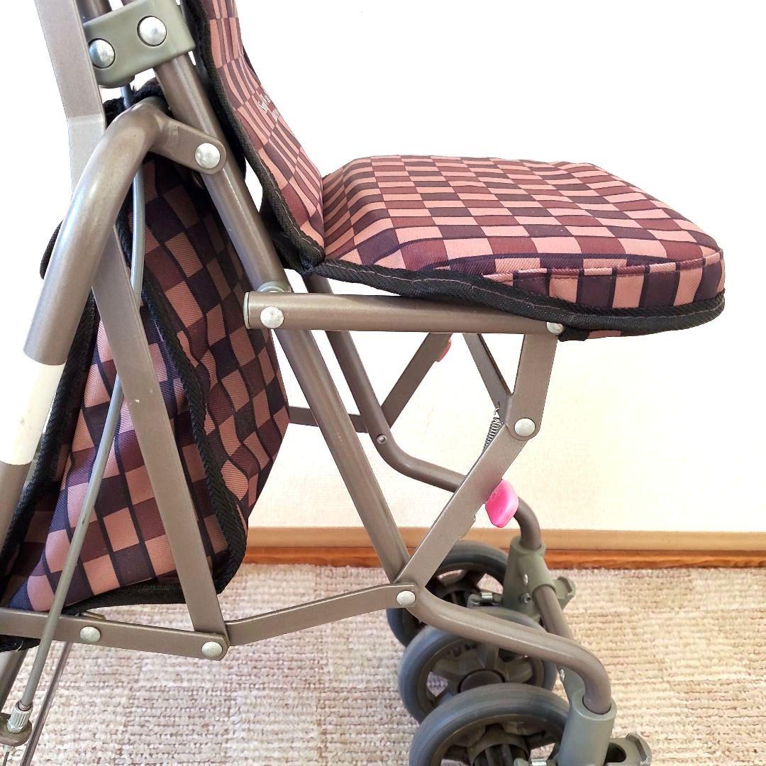 島製作所 シルバーカー サニーウォーカー AW3 手押し車 シニア いす