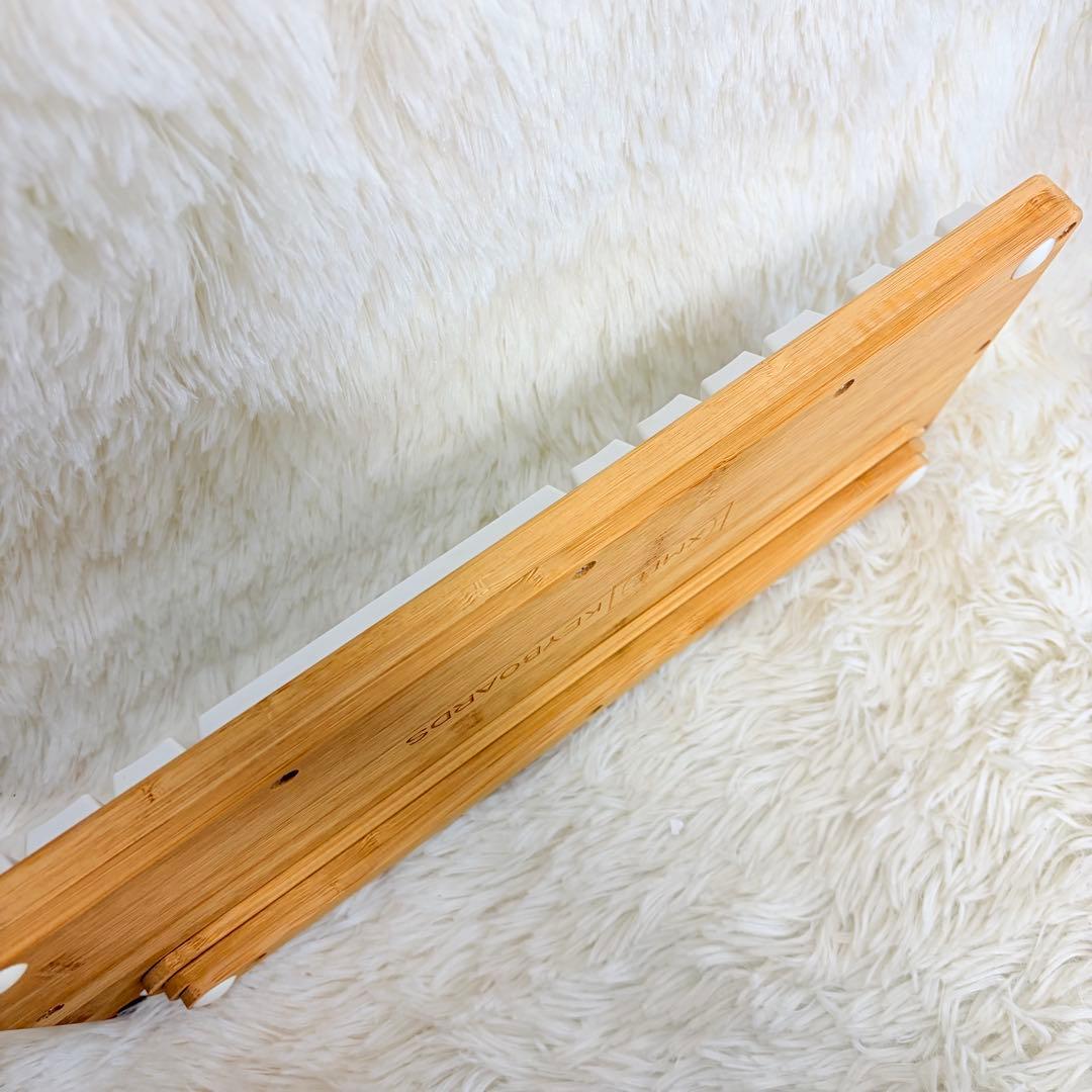 xmit keyboard 木製 ホワイト 美品