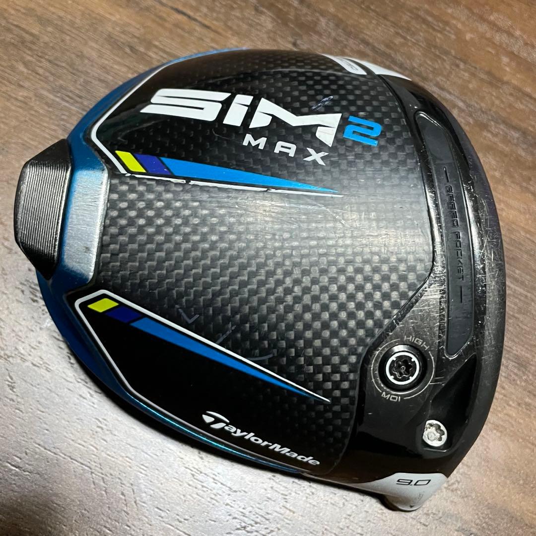 テーラーメイド Sim2 Maxドライバー 9° ヘッドカバー付き - メルカリ