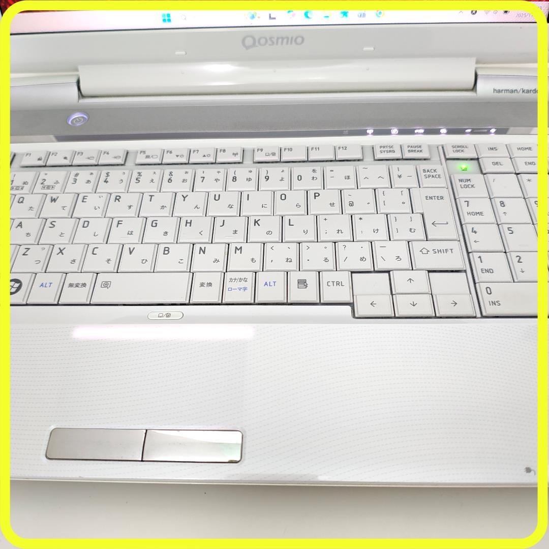 白 Corei7 新品SSD512⭐️windows11ノートパソコン 728 - メルカリ