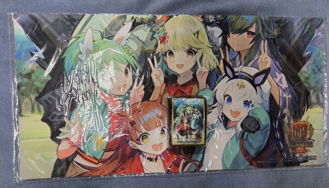 パーフェクトアース プレイマット スリーブ 各1つ ドラゴン娘 新品未開封 GP デュエマ 星龍パーフェクト・アース スリーブ ドラゴン娘 gp 未開封