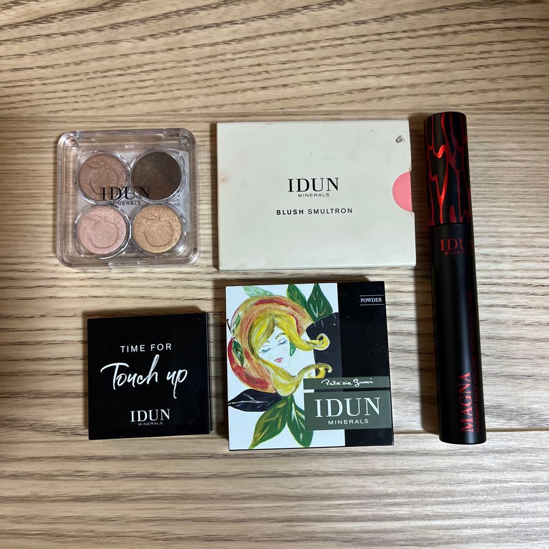 IDUN イドゥンミネラル✨コスメセット✨ヴィーガンコスメ✨ スウェーデン発「イドゥンミネラル」ヴィーガン仕様のミネラルメイク