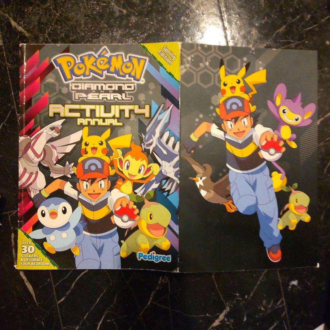 ポケモン 洋書 シール付き Pokémon Diamond Pearl２００８年 ポケモン 洋書 シール付き Pokémon Diamond Pearl2008年 ポケモン