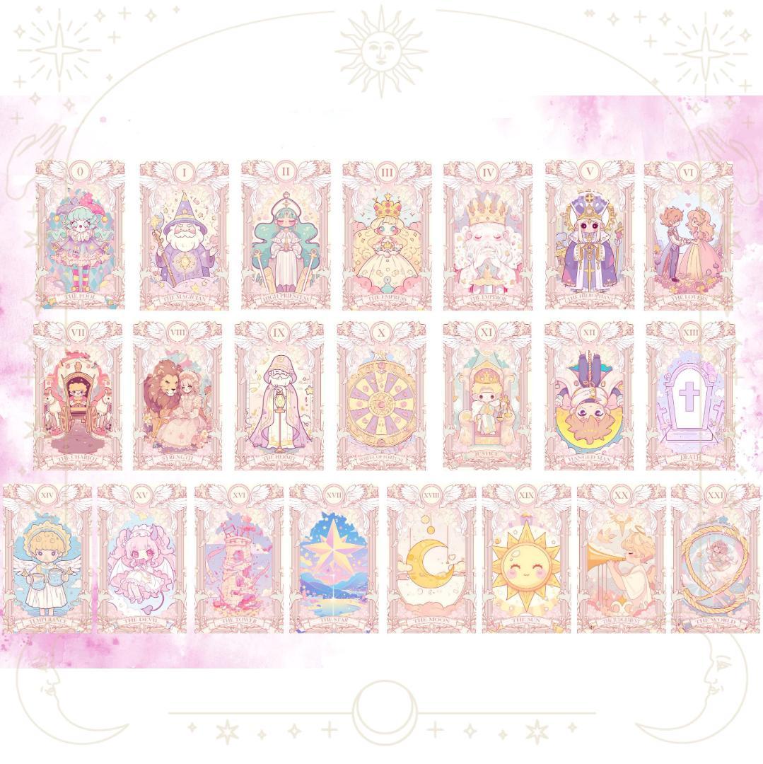 正規品タロットカード】魔法少女の世界観✨ゆめ可愛い＆パステル