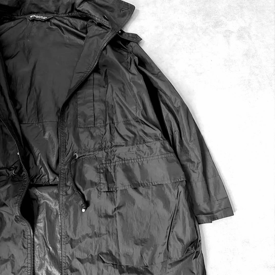 ☆90s イッセイミヤケ ウィンドコート パッカブル シャカシャカ ロング