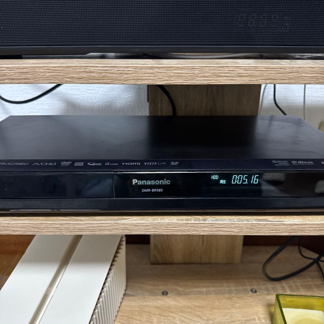 Panasonic DMR-BR585 HDD内蔵ブルーレイレコーダー - メルカリ