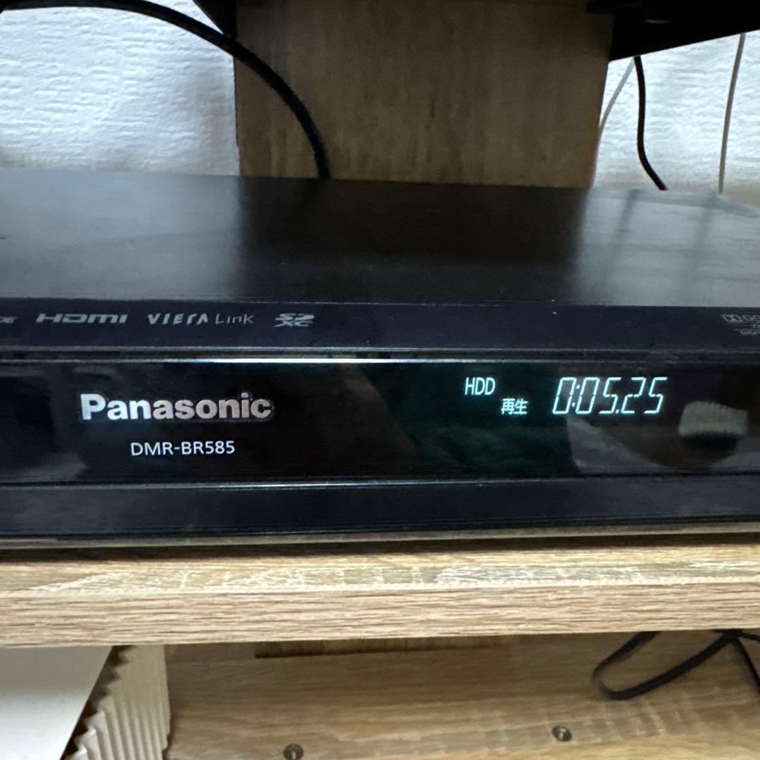 Panasonic DMR-BR585 HDD内蔵ブルーレイレコーダー - メルカリ