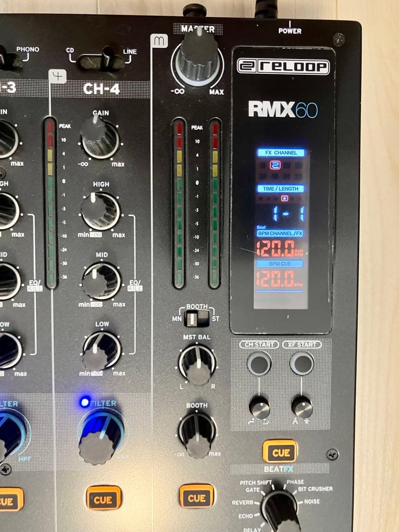値下げ❗️RELOOP RMX-60 Digital（リループ DJミキサー）美品の通販