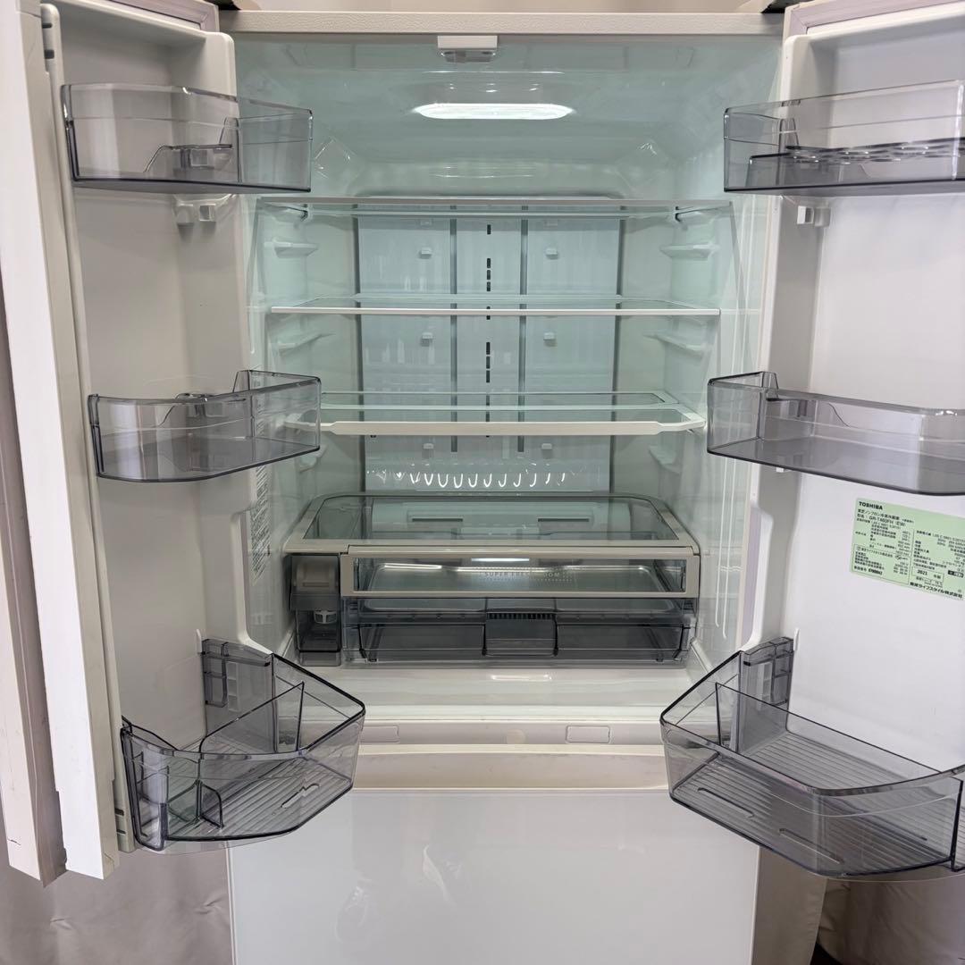 144⭕️冷蔵庫 400ℓ〜500ℓ 東芝 大型 安い 綺麗 観音開き 設置無料