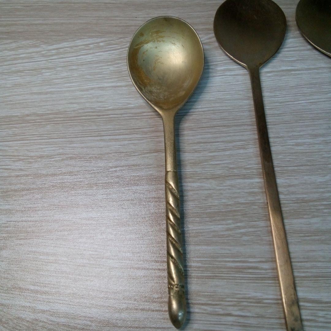 李朝スッカラ アンティーク韓国スプーン5点セット 骨董品 2025年最新