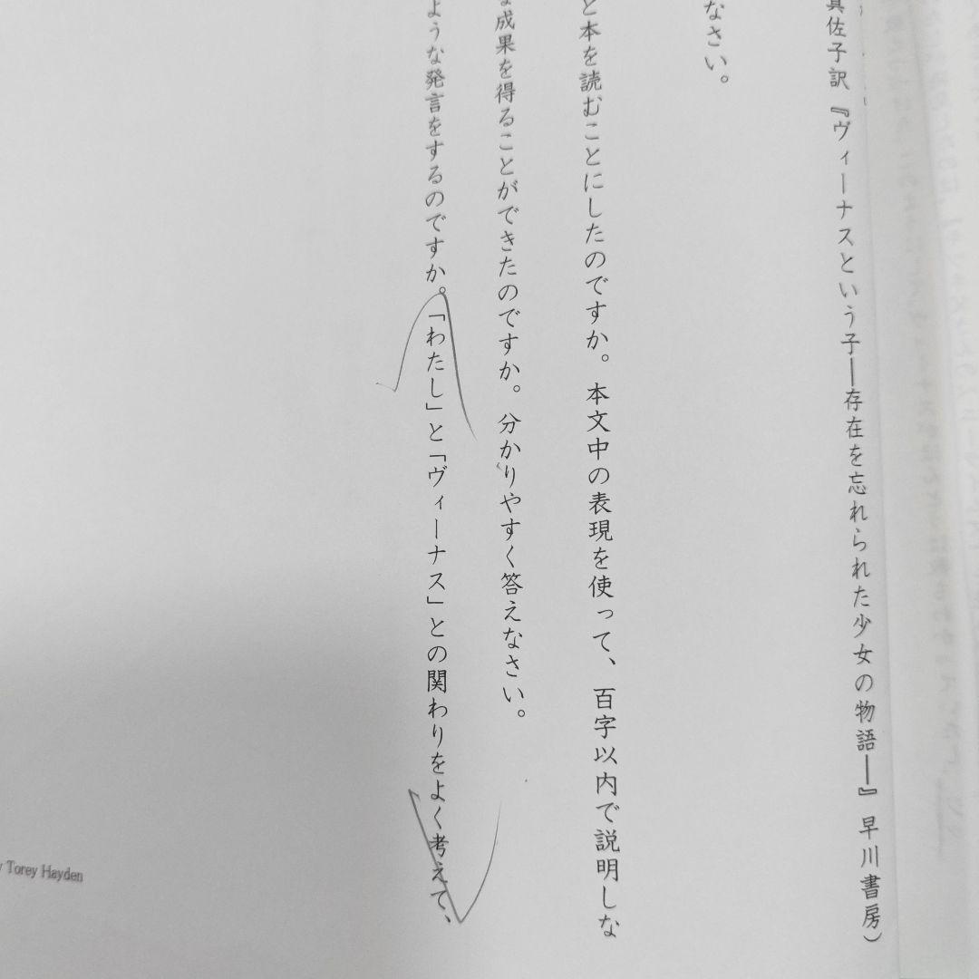 サピックス 小6 国語 桜蔭対策プリント SS特訓 冬期講習 正月特訓 原本
