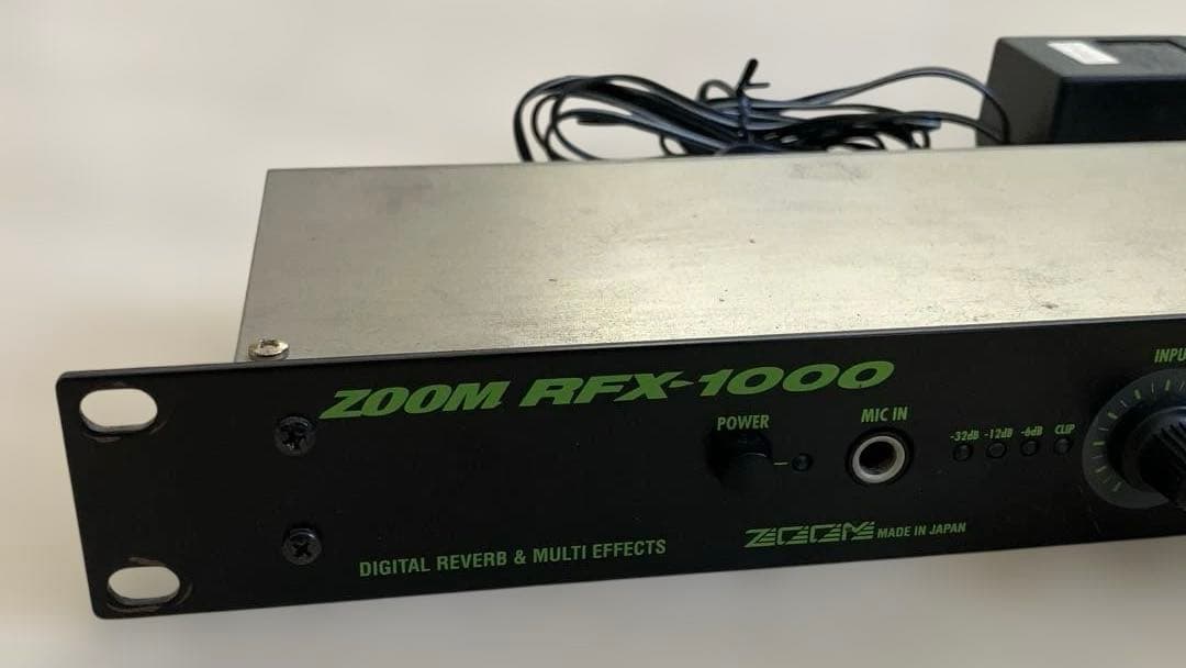 ZOOM デジタルリバーブ&マルチエフェクトプロセッサー RFX-1000 - メルカリ