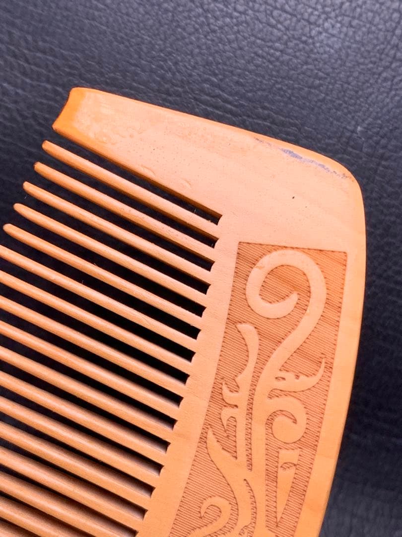 0520110 セール❗️桃の木櫛 4点セット約57.6〜160ミリ