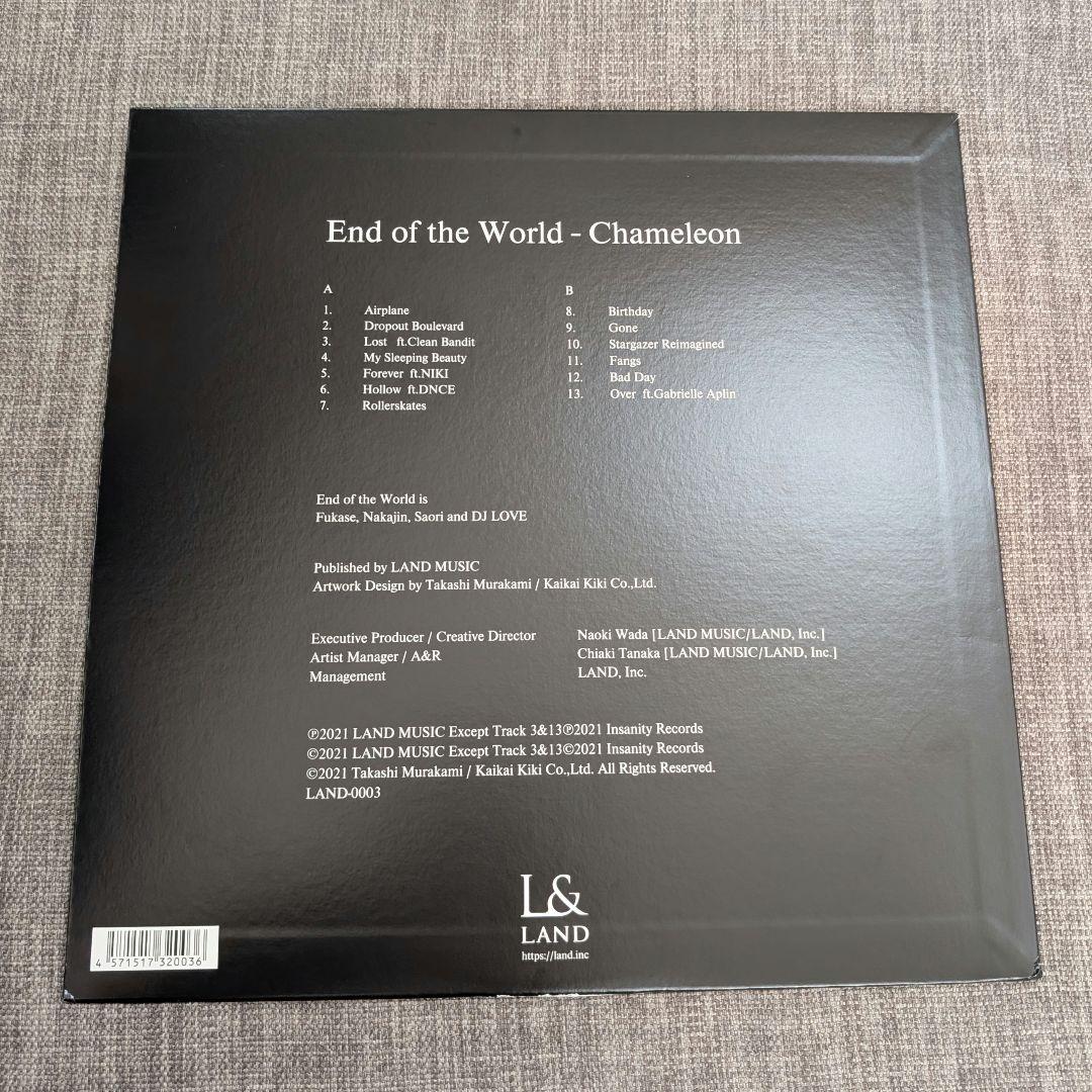 SEKAI NO OWARI Chameleon レコード LP セカオワ - メルカリ