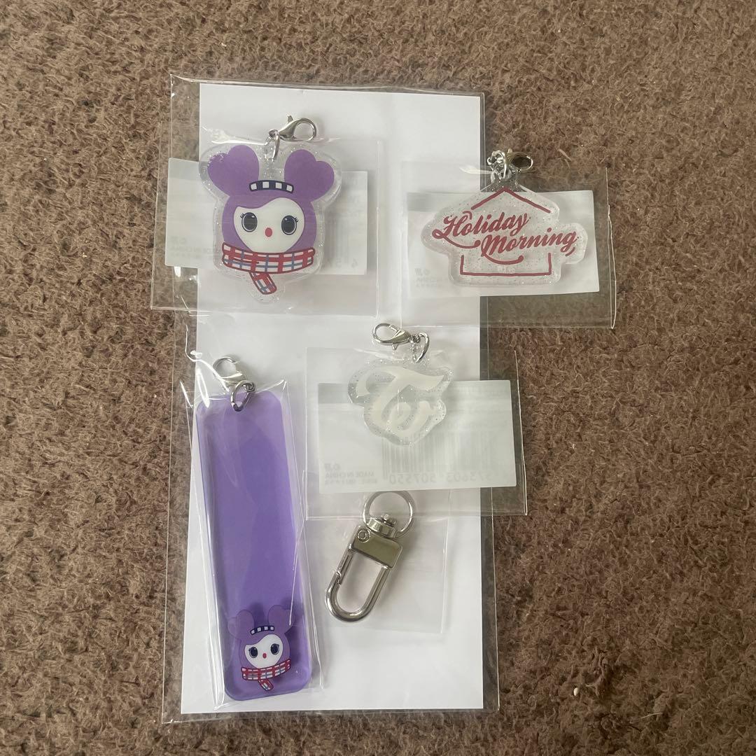 TWICE POPUP 2025冬アクリル ネーム キーホルダー サブリー サナ