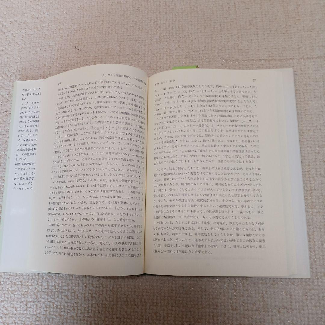 リスク・セオリーの基礎 : 不確実性に対処するための数理 - メルカリ