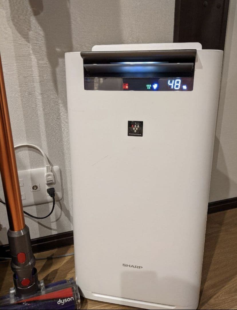 KI-HS50-W 加湿空気清浄機 ホワイト系 [適用畳数：23畳 SHARP（シャープ） 送料無料 ◇ 加湿 空気清浄機 KI-HS50 ◇ 23畳 2019