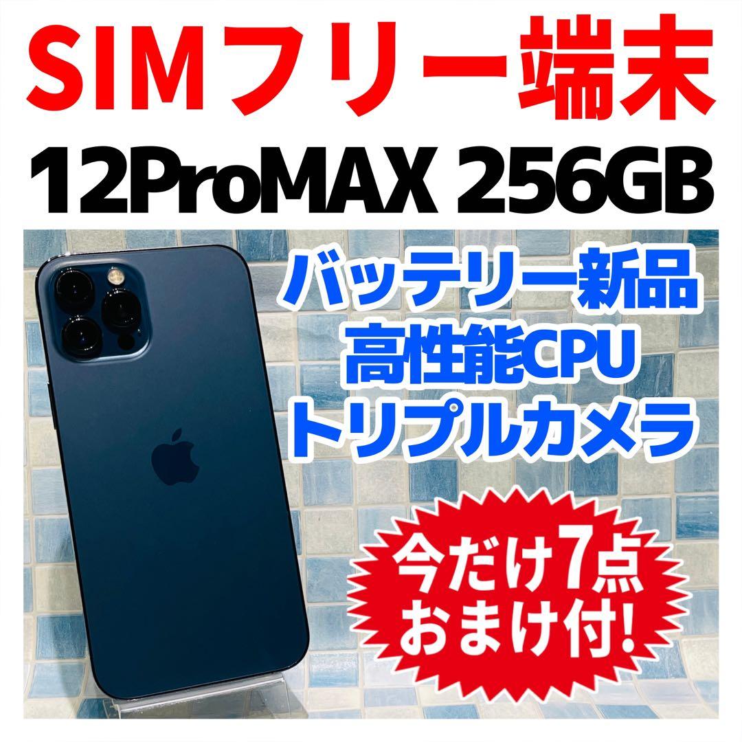 SIMフリー iPhone12ProMAX 256GB パシフィックブルー Amazon | 【整備済み品】 Apple iPhone 12 Pro Max 256GB パシフィック