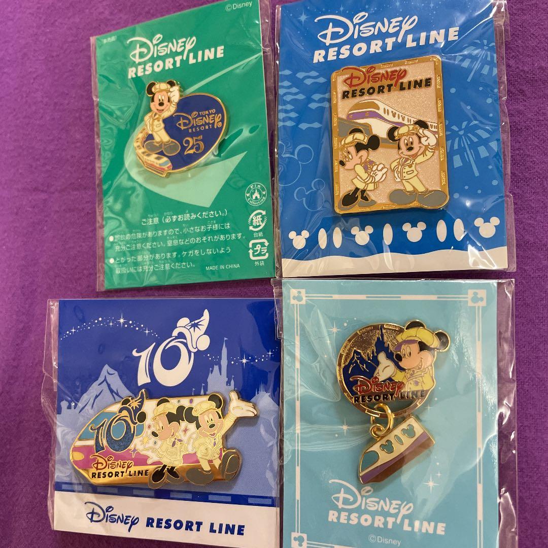 ディズニーリゾート 歴代 ピンバッジ セット - メルカリ