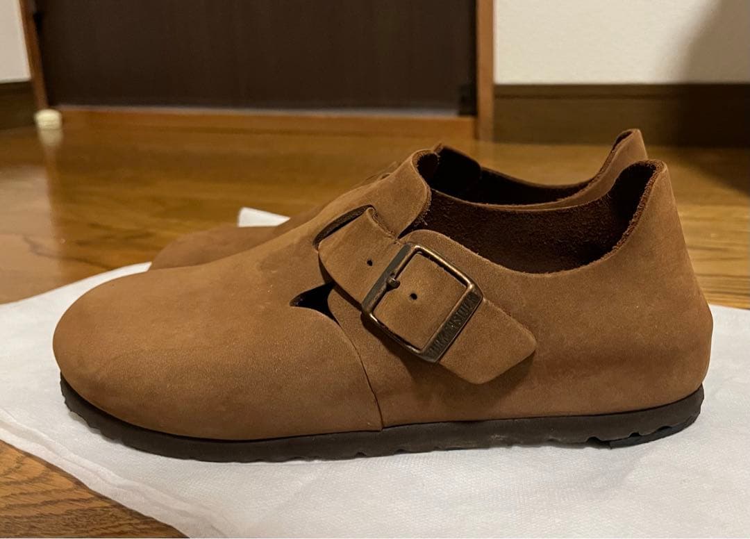 2回使用 かかと補強あり ビルケンシュトック ロンドン サイズ37 - メルカリ