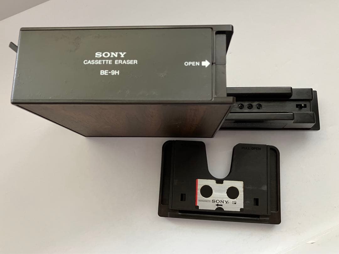カセットテープイレーサー （SONY）BE-9H 消磁機 録音消去（動作確認済