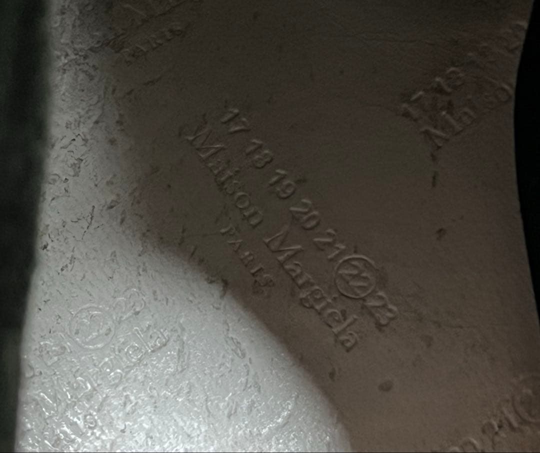 Maison Margiela バックジップブーツ 42 レザー ブラック