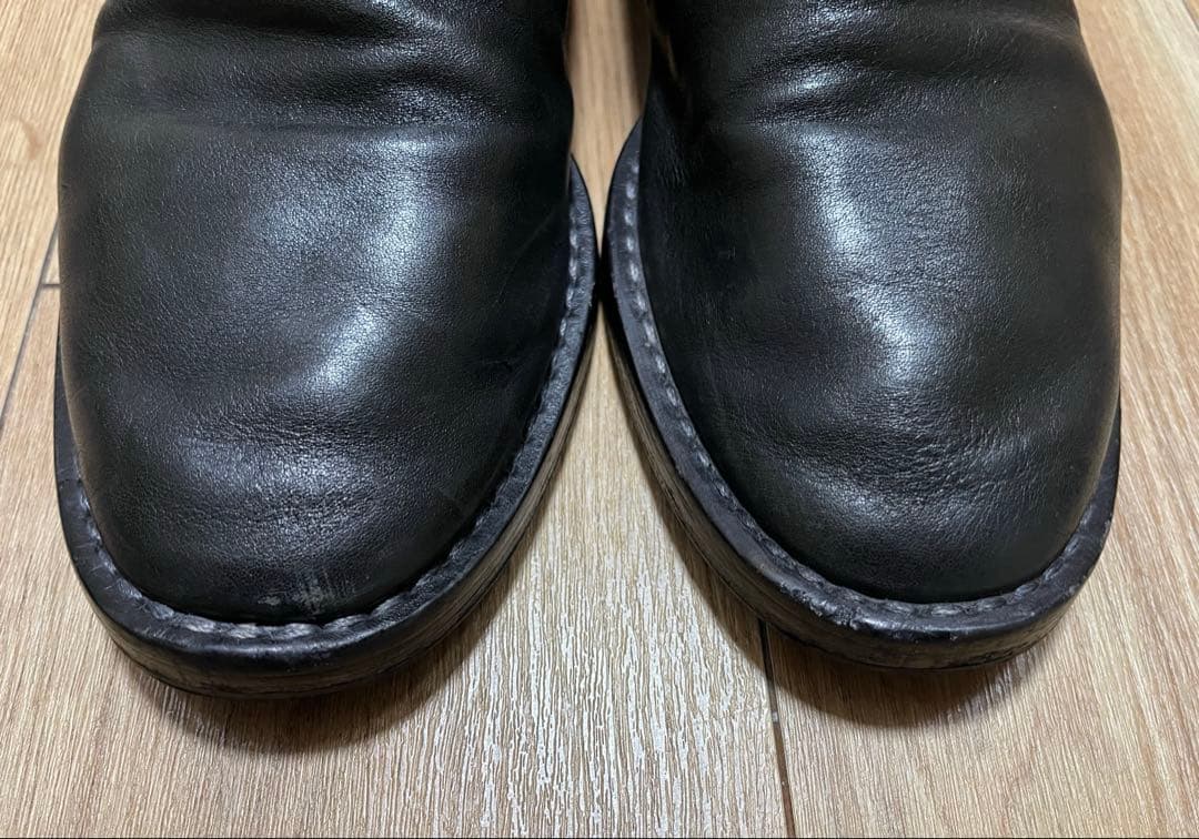 Maison Margiela バックジップブーツ 42 レザー ブラック