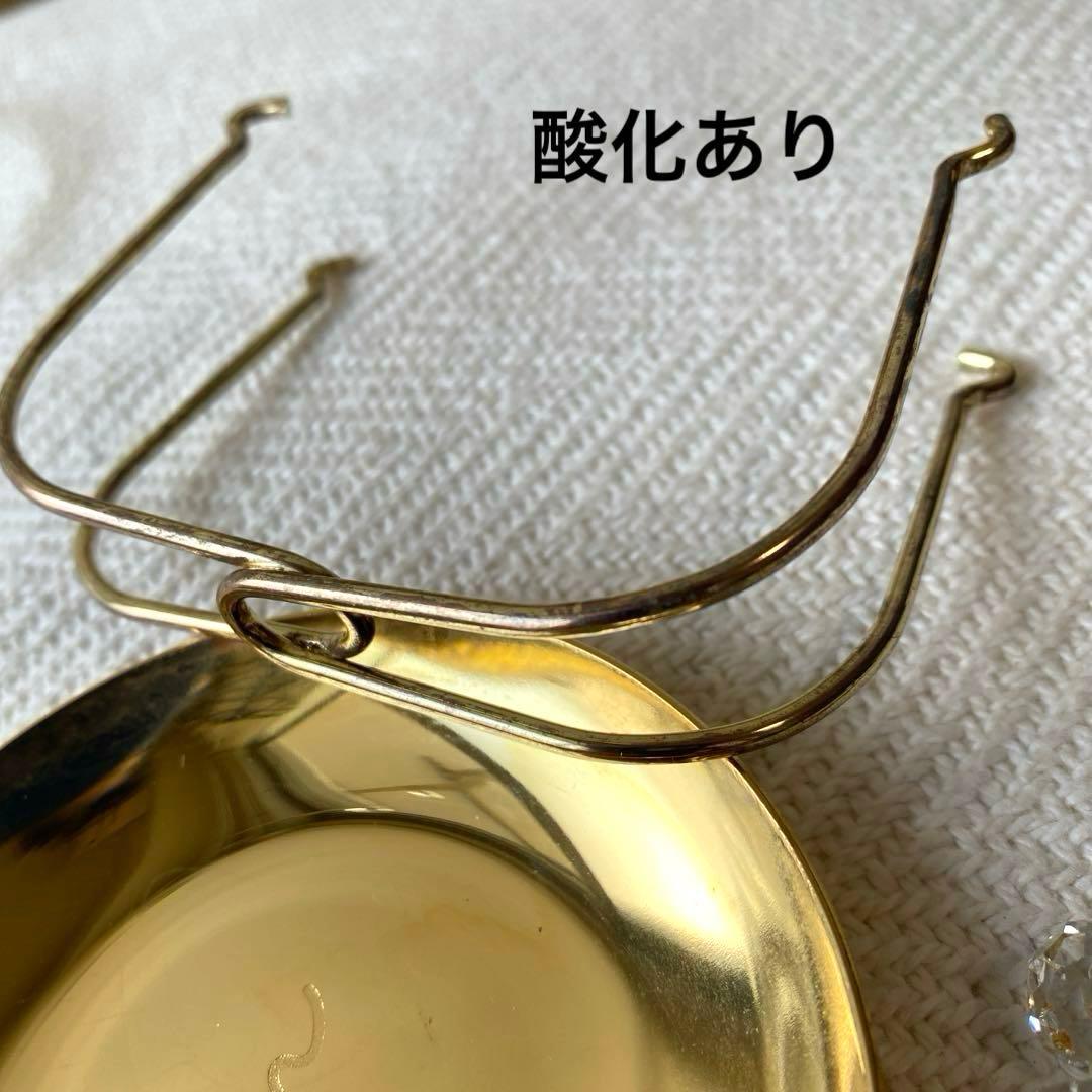 Canクリスタル硝子 金スウィーツプレート ティータイムセット16点