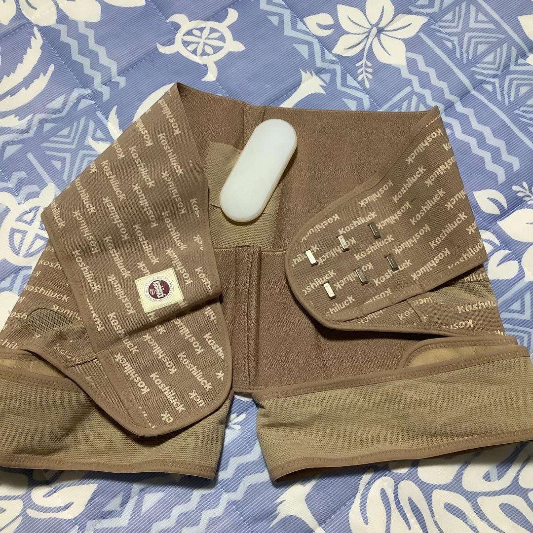 マナの葉さん専用koshiluck 腰痛ベルト 調整可能 ベージュM 腰痛ベルト・骨盤矯正ベルト】コシラック/送料無料/koshiluck-belt