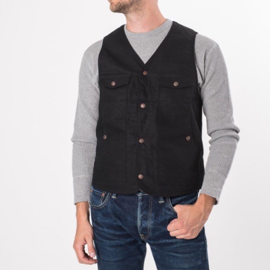 IRON HEART 】9ozパラフィンダック ハンティングベスト