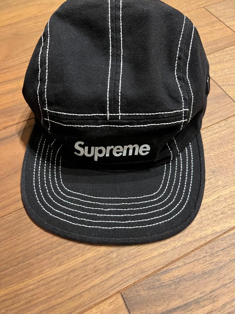 Supreme Field Camp Cap モーガン蔵人 黒 キャップ 帽子 - メルカリ