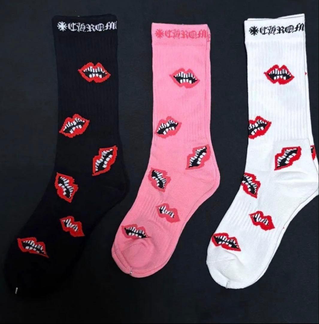 即日発送】Chrom hearts クロムハーツ ソックス 3足セット - メルカリ