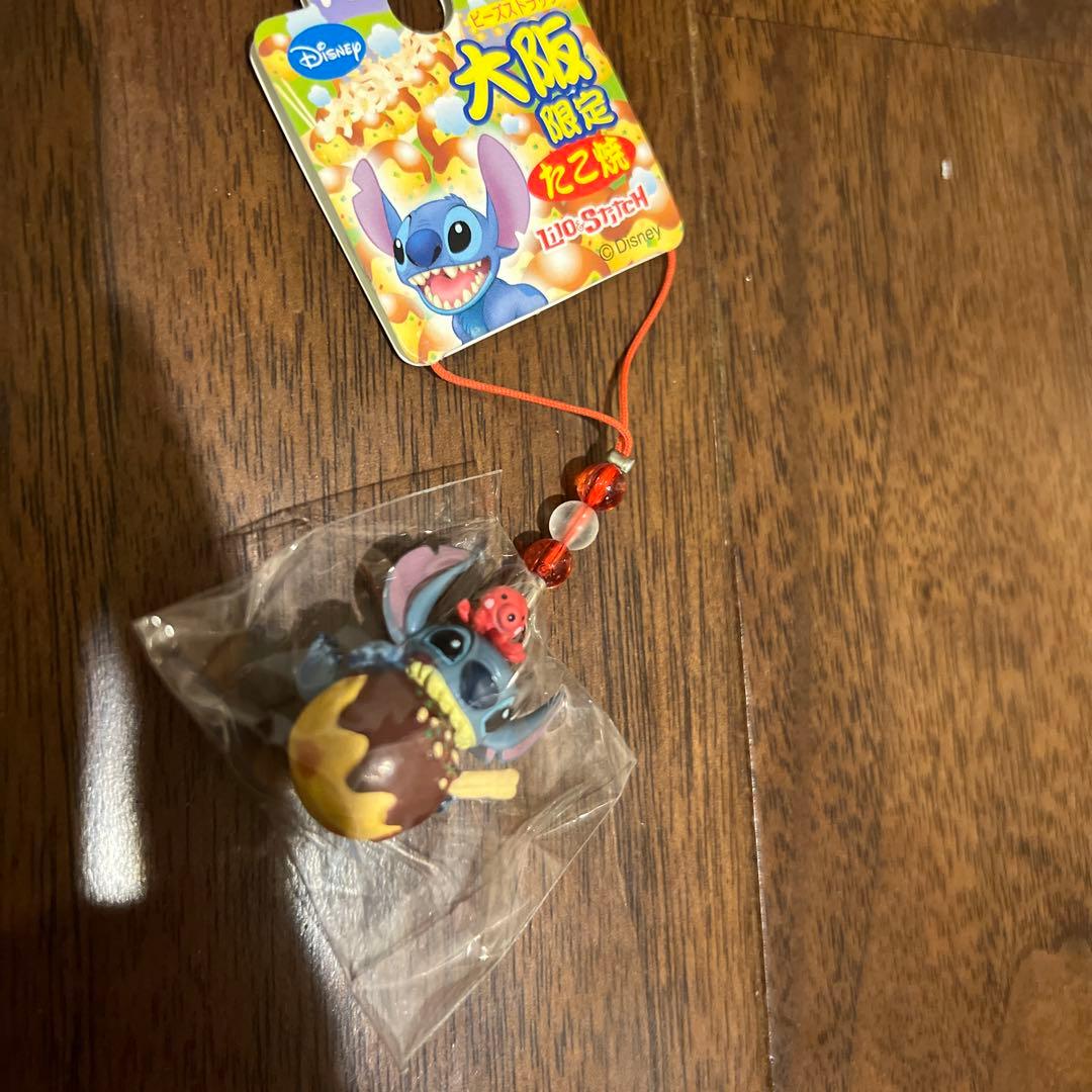 ディズニー スティッチ ストラップ大阪限定たこ焼 - メルカリ
