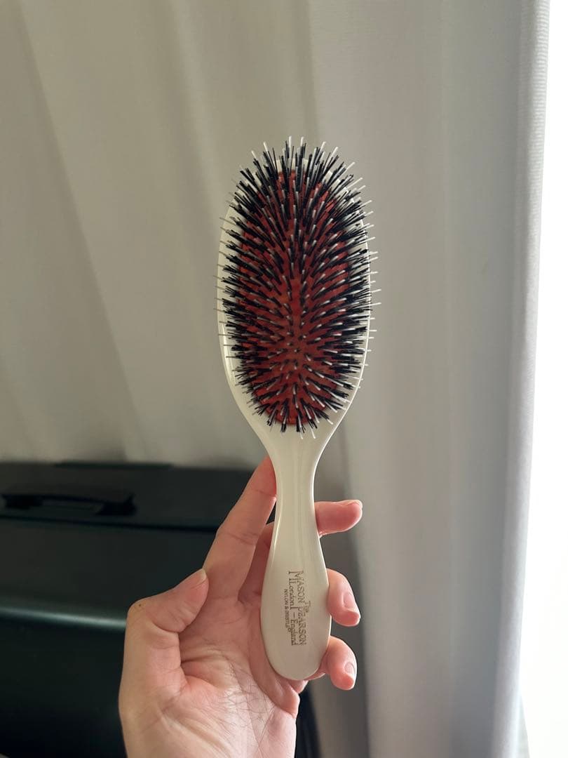 Mason Pearsonヘアブラシメイソンピアソン・ハンディミックス　ホワイト Mason Pearsonヘアブラシメイソンピアソン・ハンディミックス ホワイト