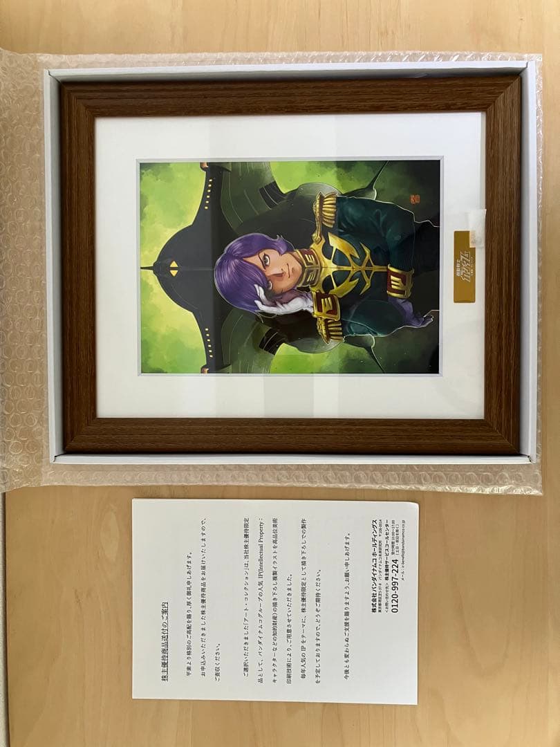 ガルマ ザビ ガウ ガンダム イラスト バンダイ株主優待 アート