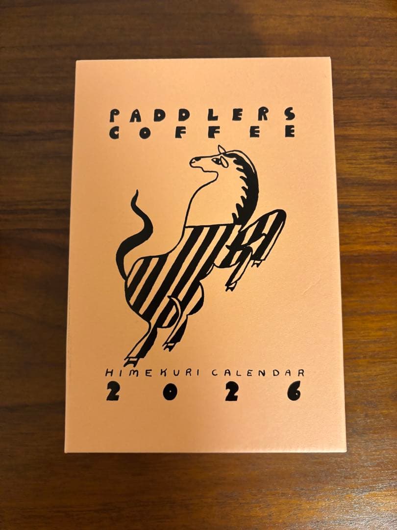 [イラスト入り］パドラーズコーヒー　PADDLERS COFFEE カレンダー イラスト入り］パドラーズコーヒー PADDLERS COFFEE カレンダー