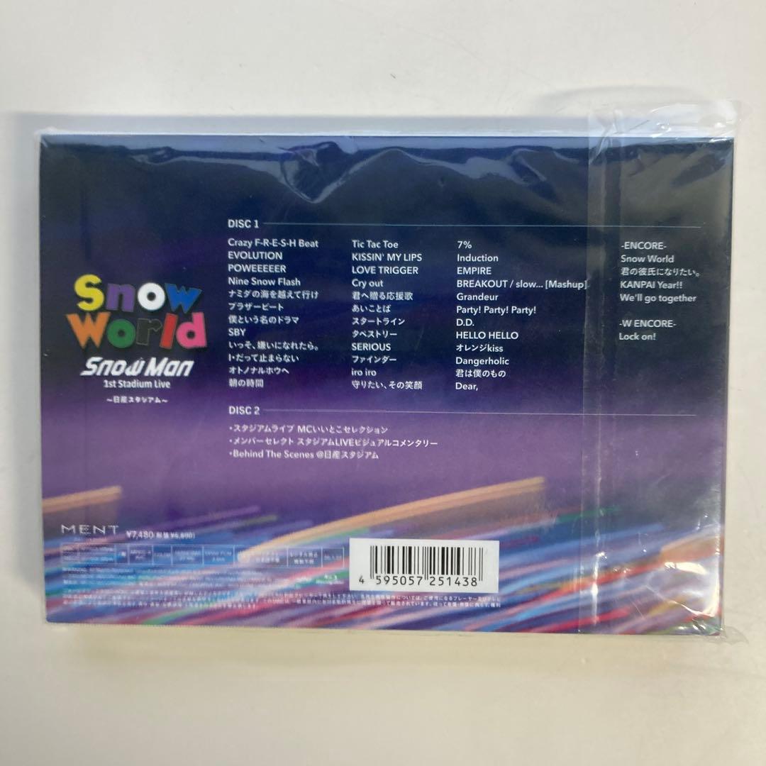 Blu-ray Snow Man Snow World 日産スタジアム - メルカリ