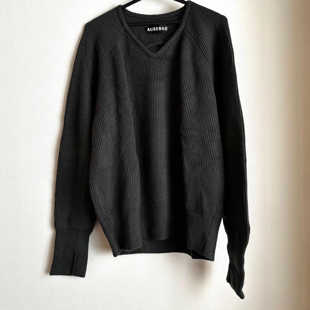 AUBERGE / オーベルジュ　GODARD / ゴダールニット グリーン GODARD HABERDASHERYゴダール ハバダッシェリー ウールニット