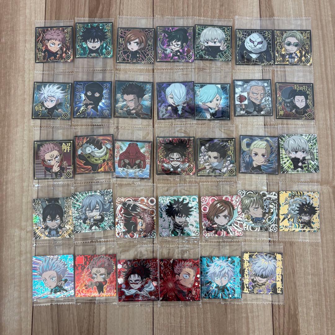 呪術廻戦 シールウエハースvol.2 フルコンプ 全34種 渋谷事変 最安値
