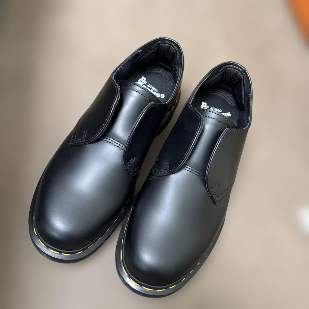 美品 Dr.Martens 1461 LACELESS スリッポン シューズ - メルカリ