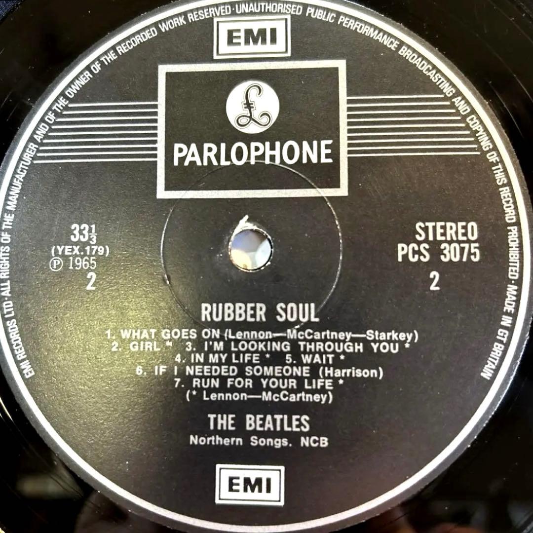 UK盤LP ザ・ビートルズTHE BEATLES/RUBBER SOUL - メルカリ