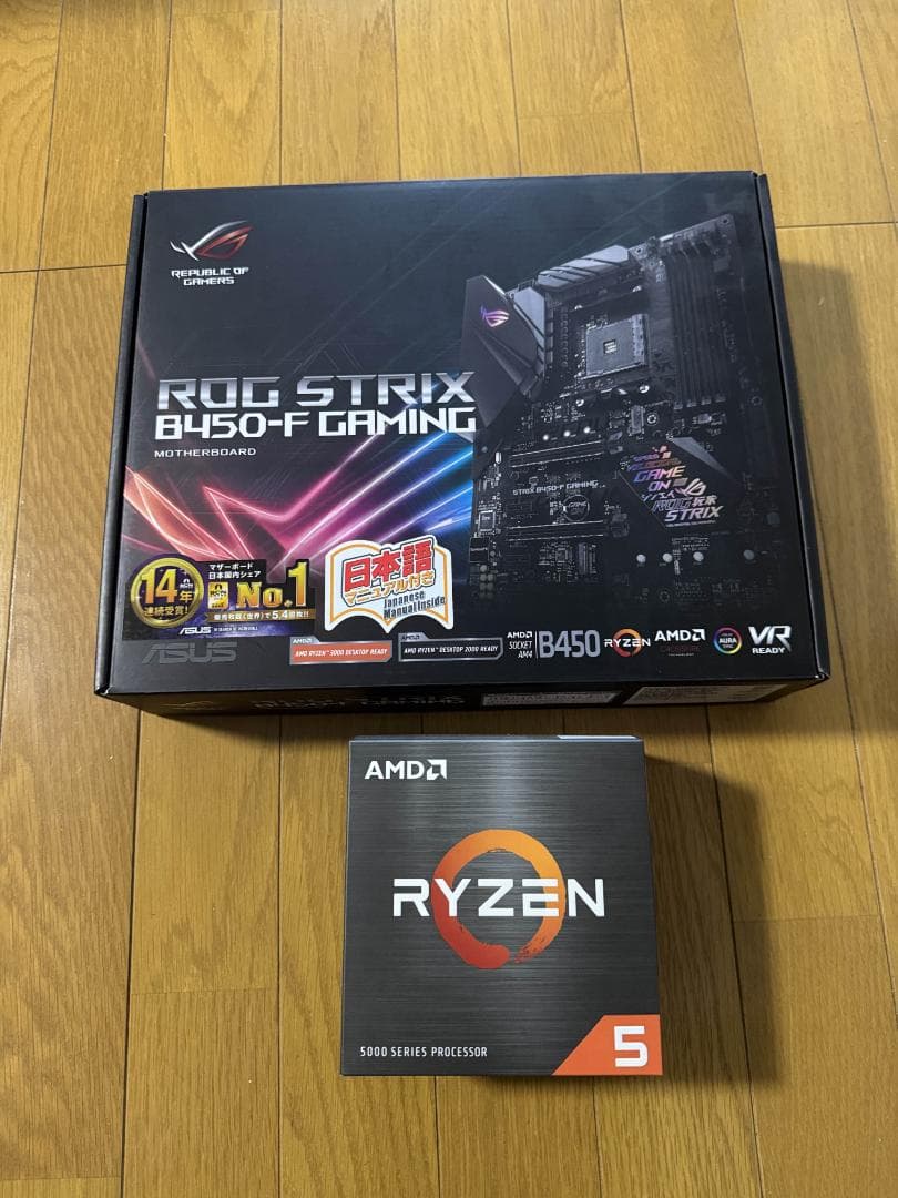Ryzen 5 5600X, DDR4 32GB, B450F マザーボード Amazon | SHANGZHAOYUAN B450 AM4 マザーボード ゲーミング