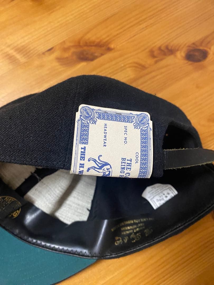 Y*様 THE H.W.DOG&CO. ベースボールキャップ ウール　ブラック