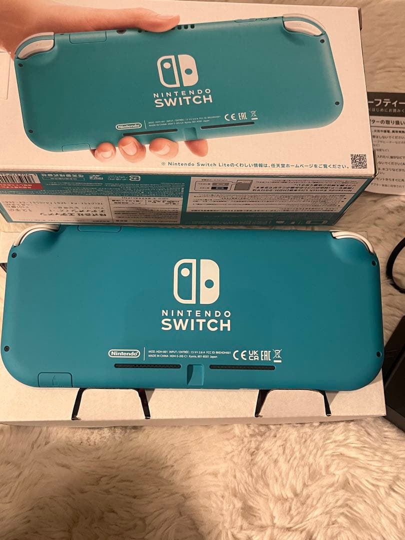 Nintendo Switch Lite ターコイズ 本体☆スプラトゥーン付き - メルカリ