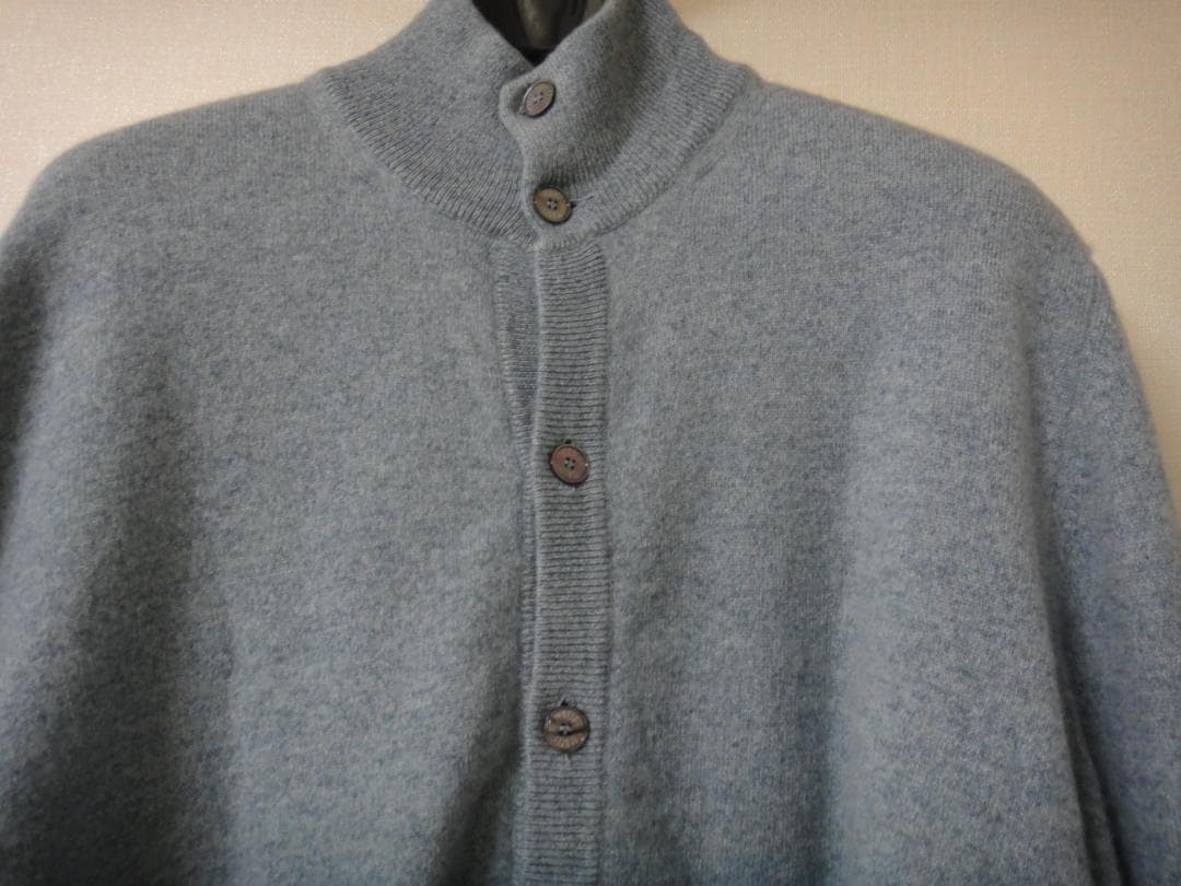 KIKI様専用 FEDELI フェデーリ カシミヤ100% カーディガン ブルー